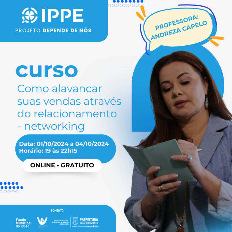 Curso: Como alavancar suas vendas através do relacionamento – networking