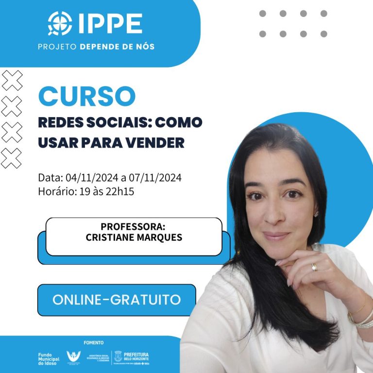 Curso: Redes sociais, como usar para vender