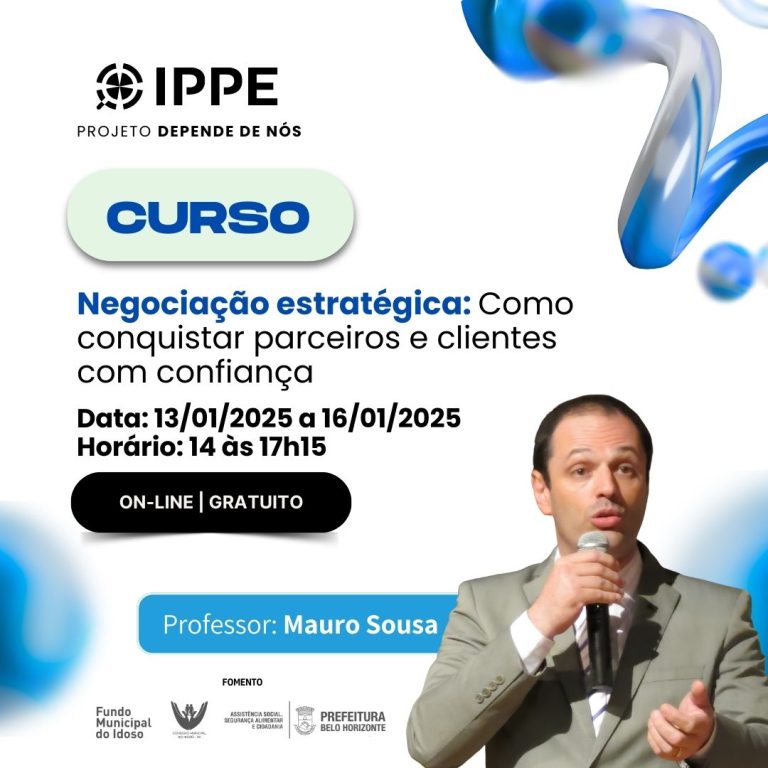 Curso: Negociação estratégica – Como conquistar parceiros e clientes com confiança