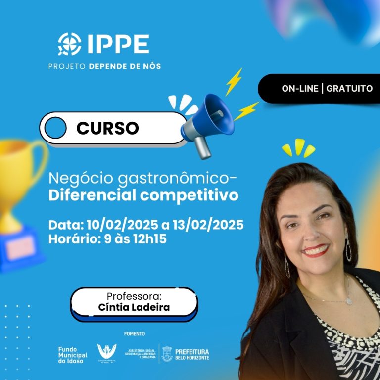 Curso: Negócio gastronômico – Diferencial competitivo