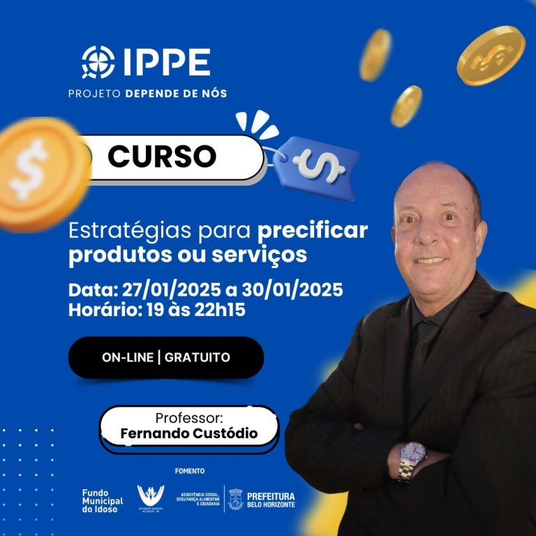 Curso: Estratégias para precificar produtos ou serviços