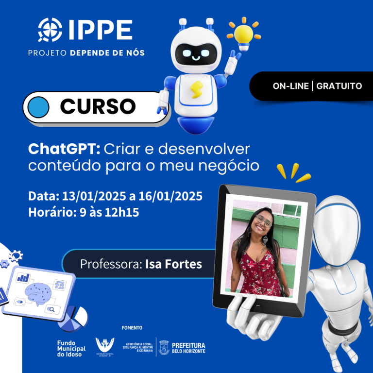 Curso: ChatGPT: Criar e desenvolver conteúdo para o meu negócio