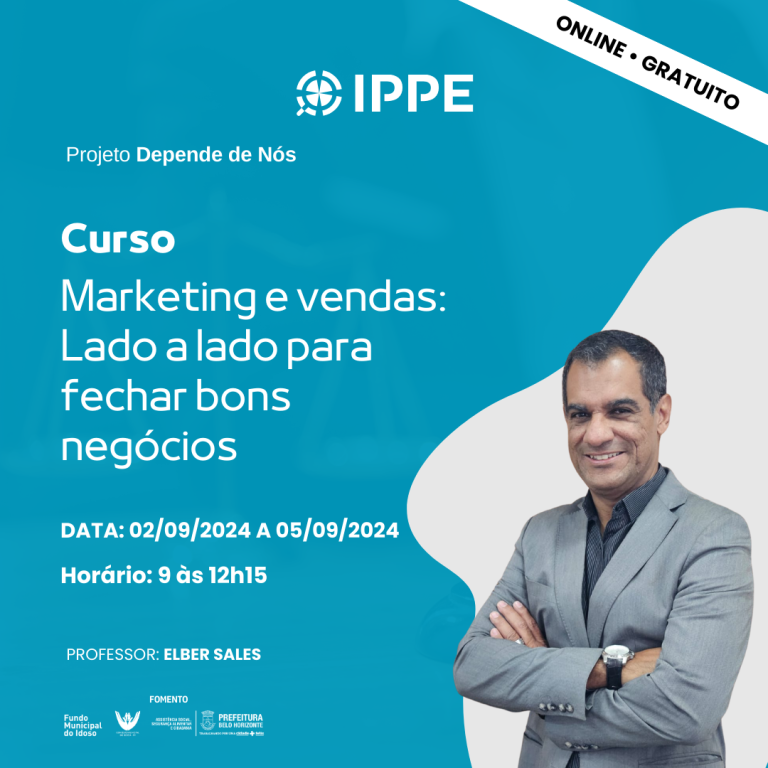 Curso: Marketing e Vendas, Lado a lado para fechar bons negócios.