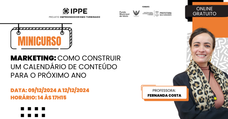 Minicurso Marketing Como construir um calendário de conteúdo para o próximo ano