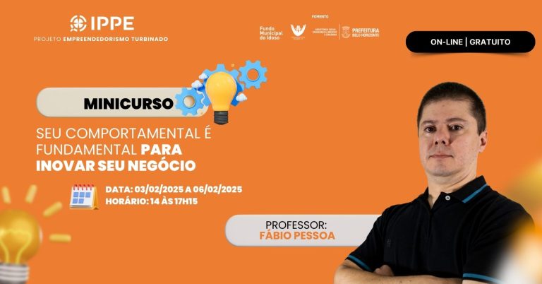 Novo cursoMinicurso: Seu comportamental é fundamental para inovar seu negócio