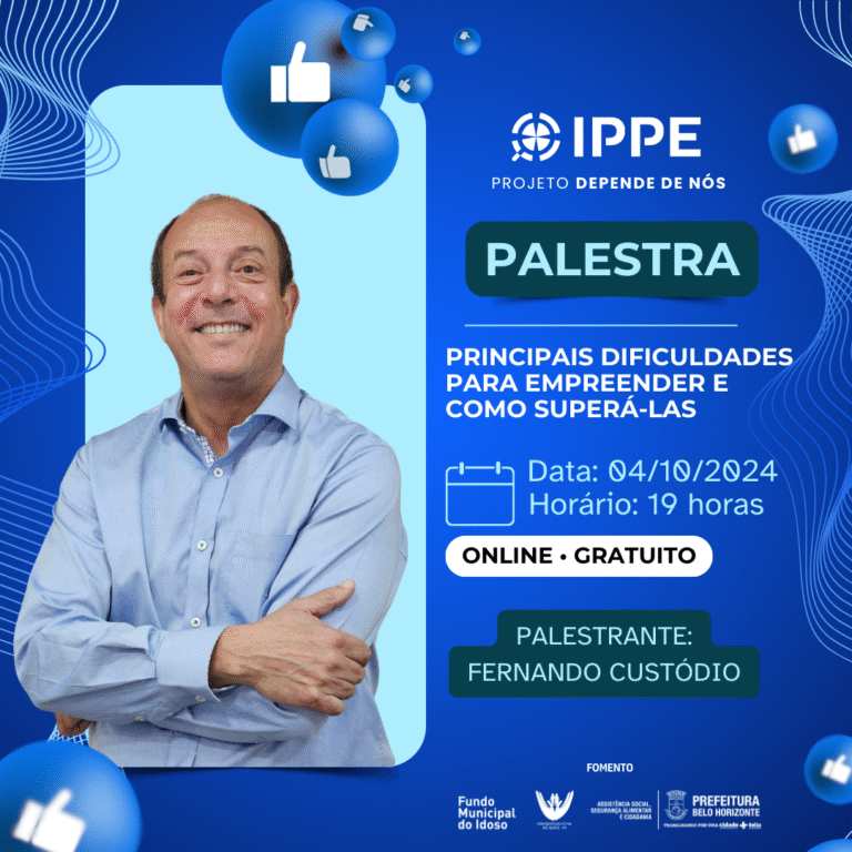 Palestra: Principais dificuldades para empreender e como superá-las