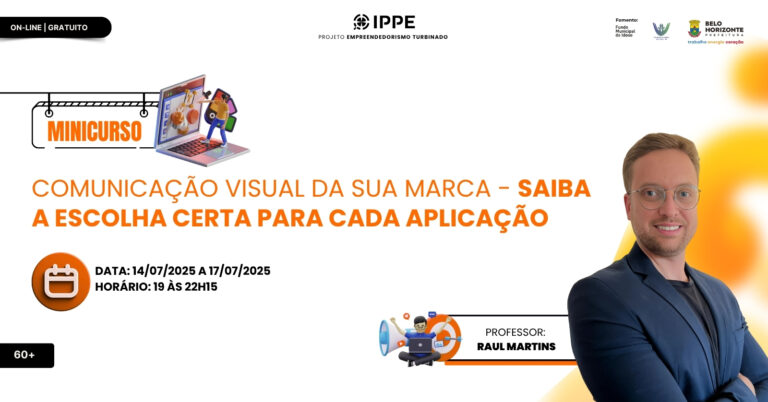 Minicurso: Comunicação Visual da sua Marca Saiba a escolha certa para cada aplicação