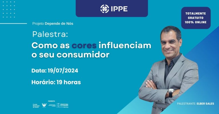Palestra: Como as cores influenciam o seu consumidor.