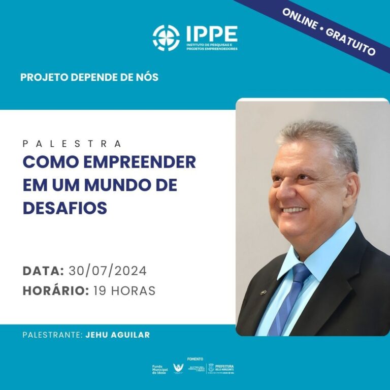 Palestra: Como empreender em um mundo de desafios.