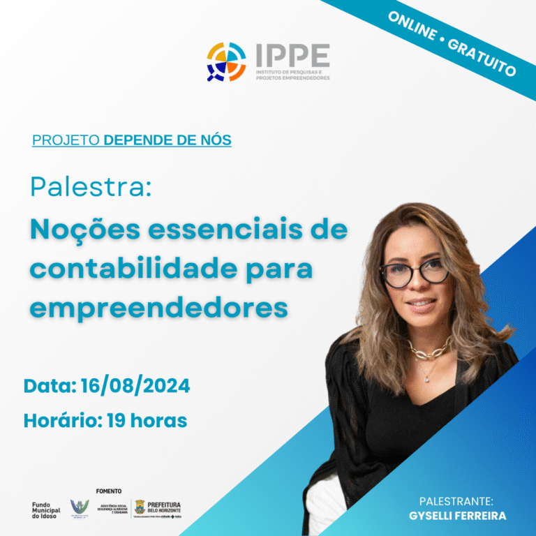 Palestra: Noções essências de contabilidade para empreendedores