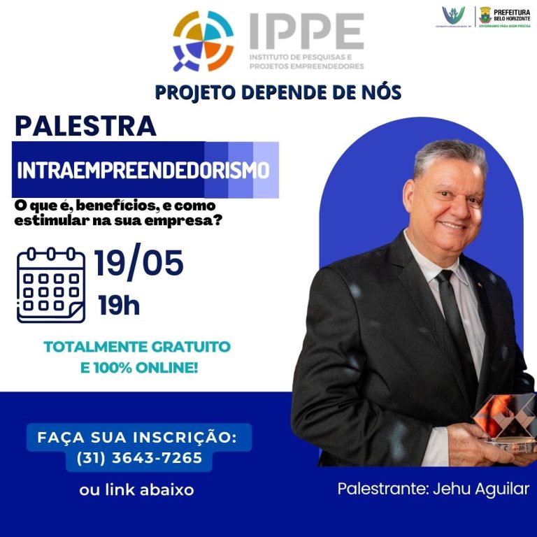Palestra: Intraempreendedorismo – o que é, benefícios, e como estimular em sua empresa