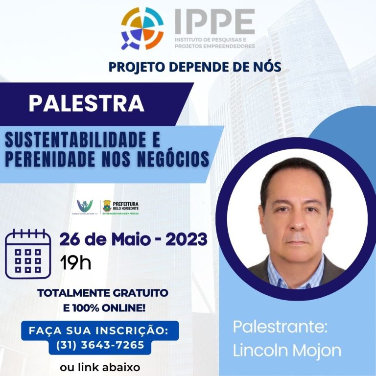 Palestra: Sustentabilidade e perenidade nos negócios