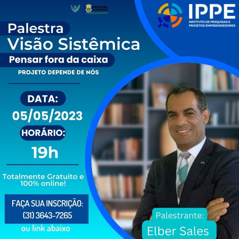 Palestra: Visão sistêmica – pensar fora da caixa