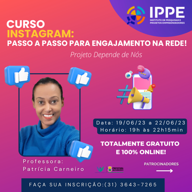 Curso: Instagram: passo a passo para engajamento na rede!