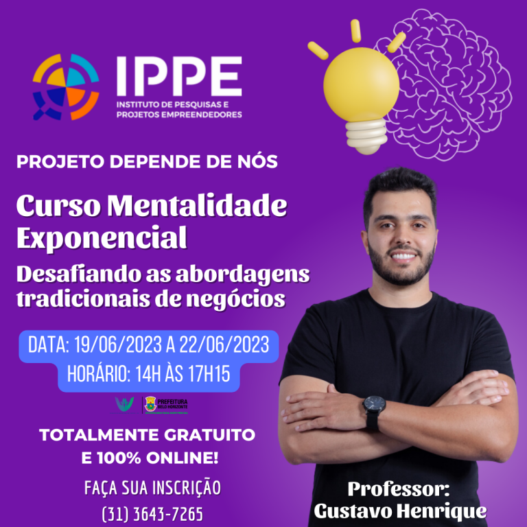 Curso: Mentalidade Exponencial – desafiando as abordagens tradicionais de negócios.