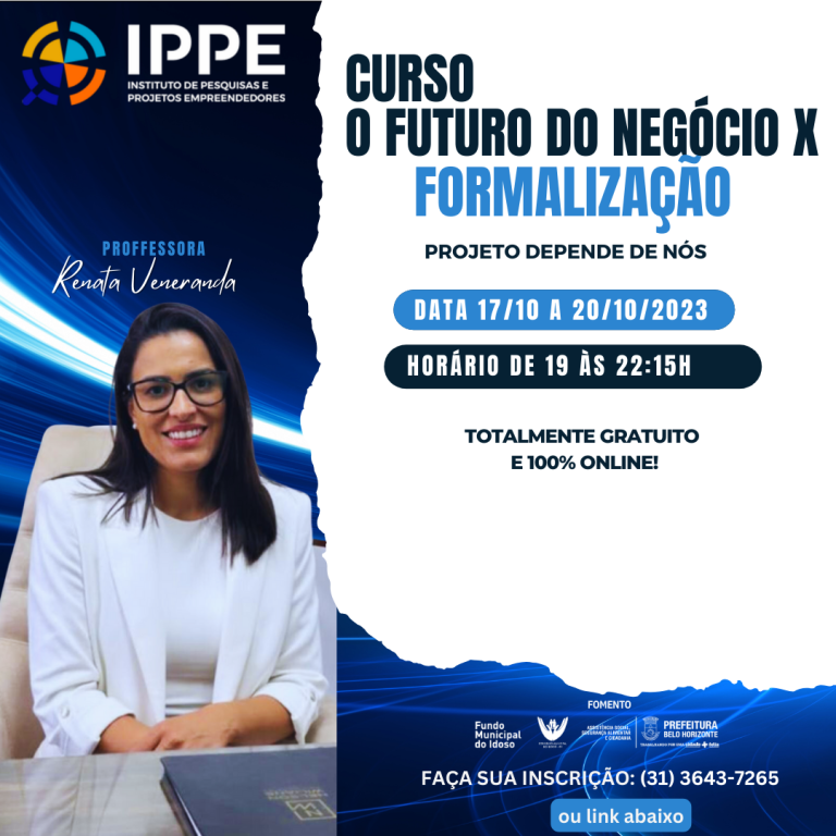 Curso: O Futuro do Negócio X Formalização