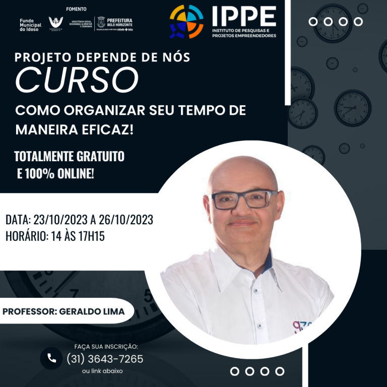 Curso: Como organizar o seu tempo de maneira eficaz
