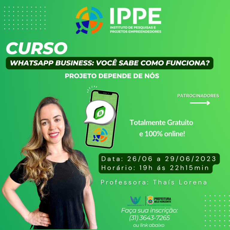Curso: WHATSAPP BUSINESS: Você sabe como funciona?