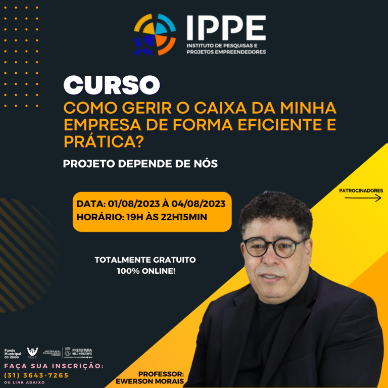 Curso: Como gerir o caixa da minha empresa de forma eficiente e prática?