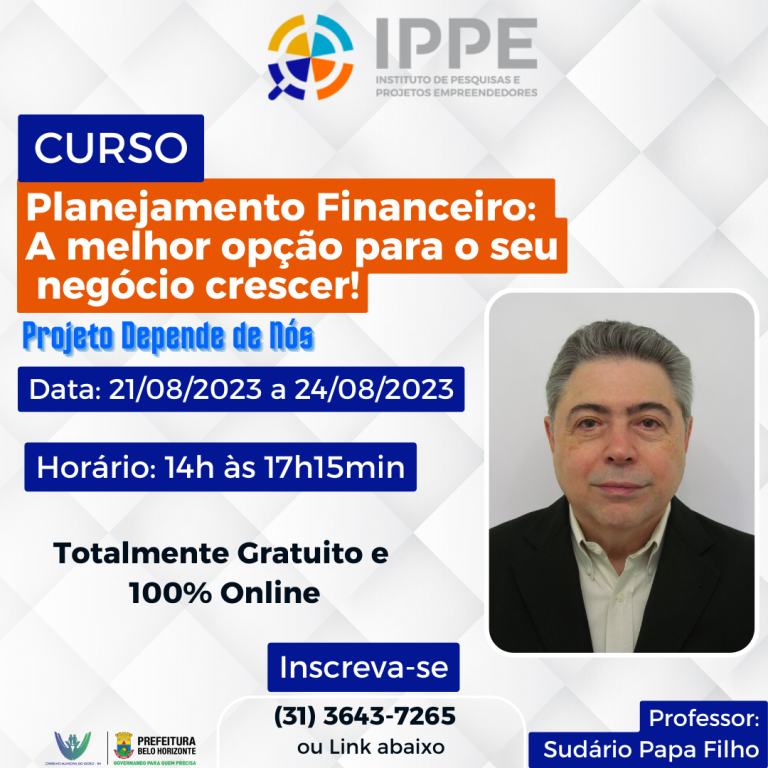 Curso: Planejamento Financeiro: a melhor opção para o seu negócio crescer!