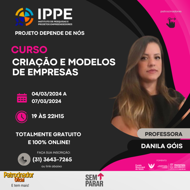 Curso: Criação e Modelos de empresas