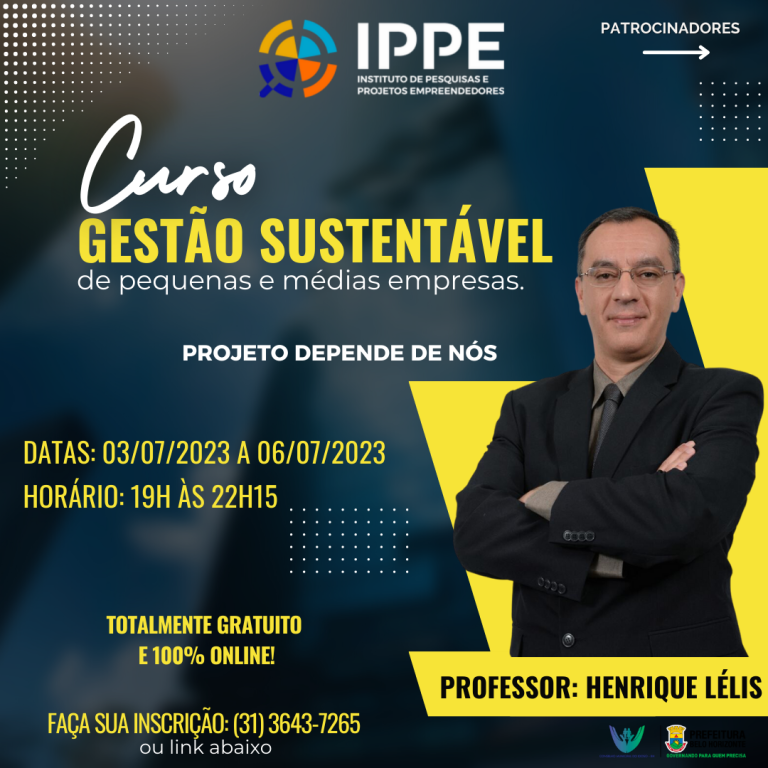 Curso: Gestão sustentável de pequenas e médias empresas.