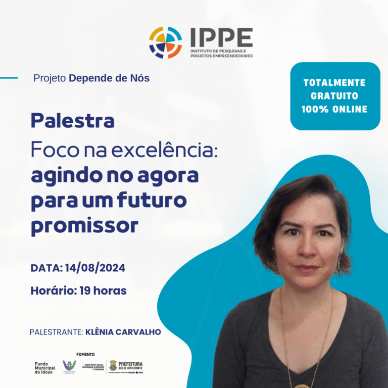 Palestra: Foco na excelência: agindo no agora para um futuro promissor.