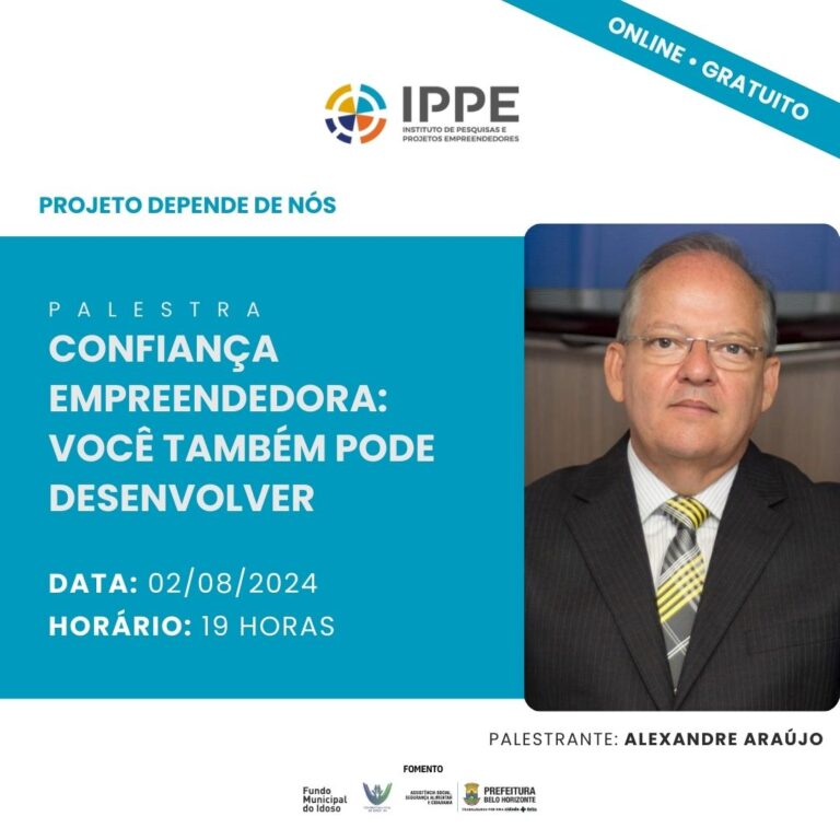 Palestra: Confiança empreendedora: você também pode desenvolver