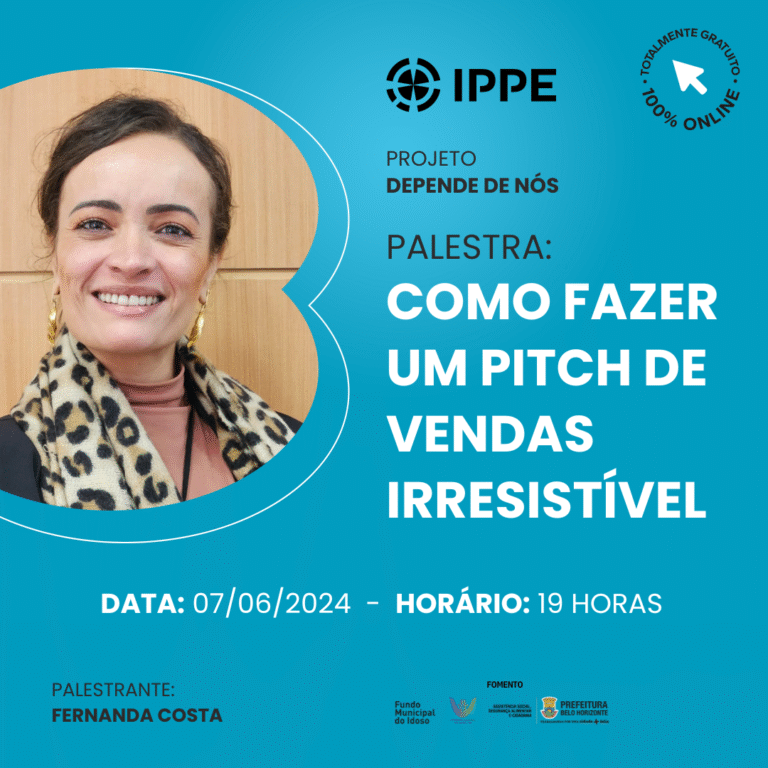 Palestra: Como fazer um pitch de vendas irresistível