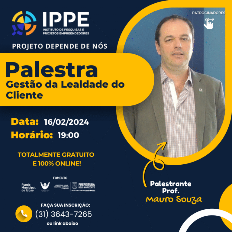 Palestra: Gestão da Lealdade do Cliente