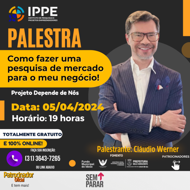 Palestra: Como fazer uma pesquisa de mercado para meu negócio
