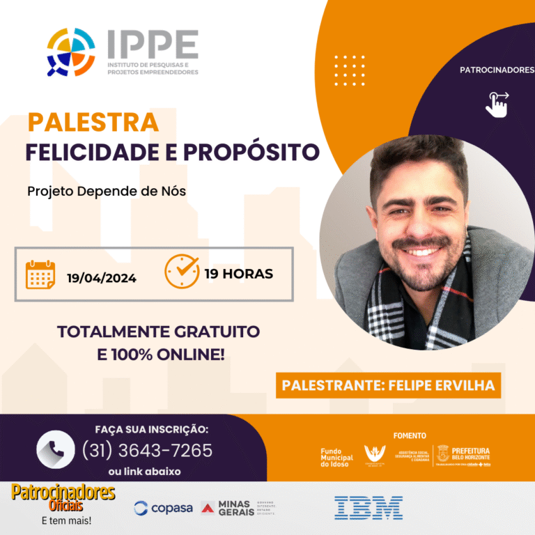 Palestra: Felicidade e Propósito