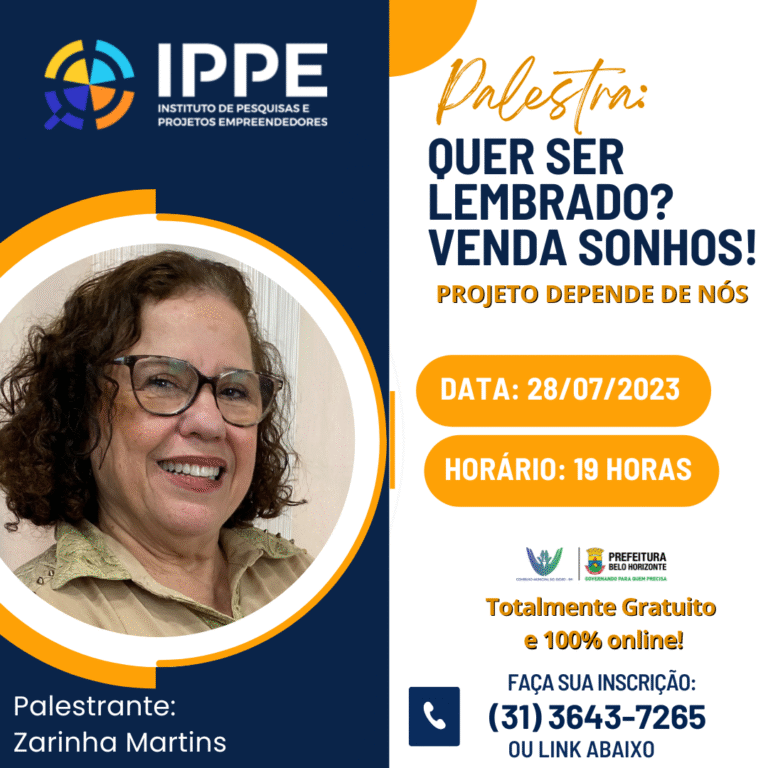 Palestra: Quer ser lembrado? Venda sonhos.