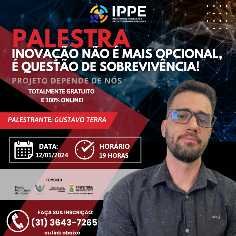 Palestra: Inovação não é mais opcional, é questão de sobrevivência!