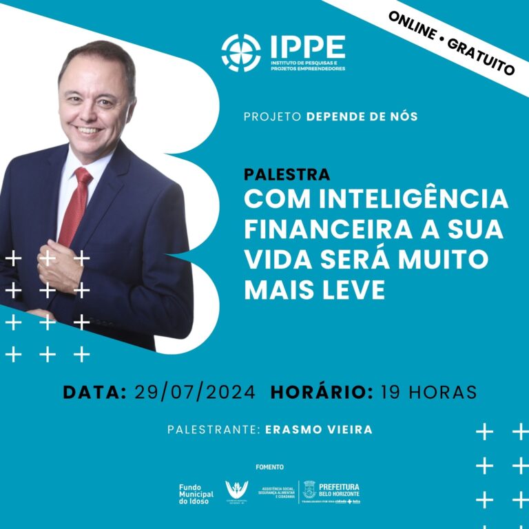 Palestra: Com inteligência financeira a sua vida será muito mais leve