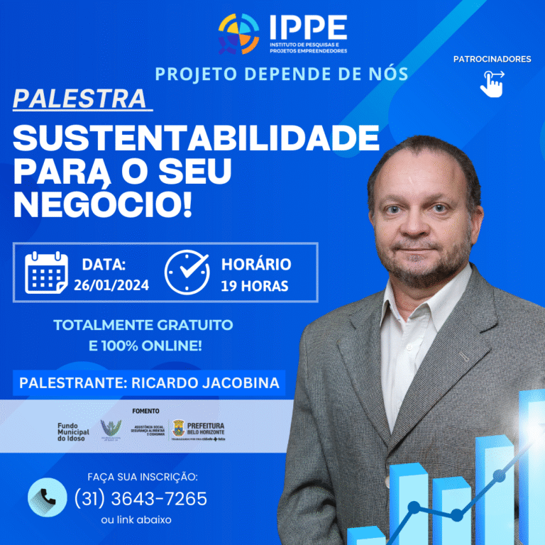 Palestra: Sustentabilidade para o seu negócio!