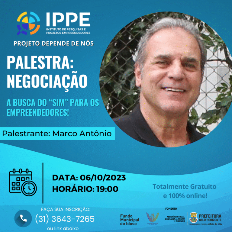 Palestra: Negociação.