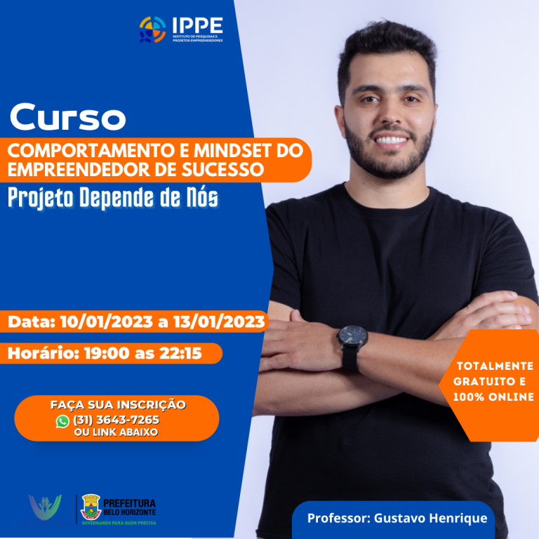 Curso: Comportamento e mindset do empreendedor de sucesso.