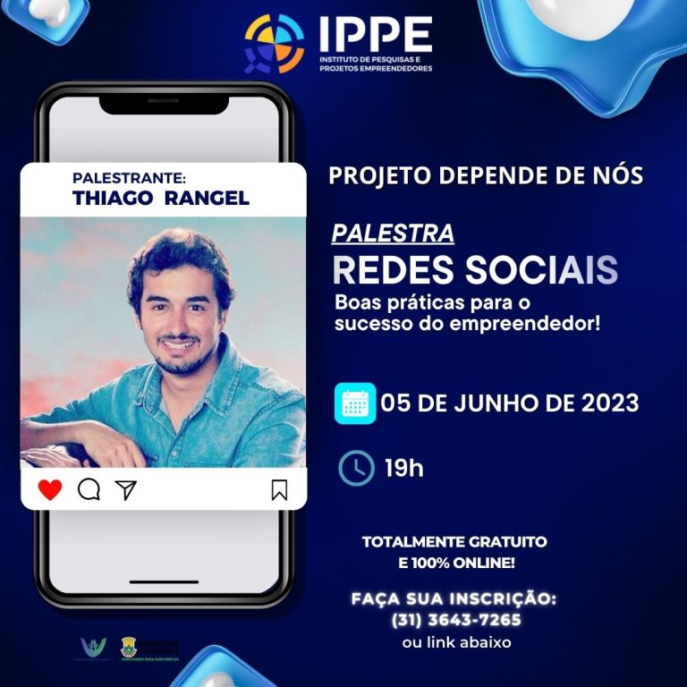 Palestra: Redes sociais – boas práticas para o sucesso do empreendedor