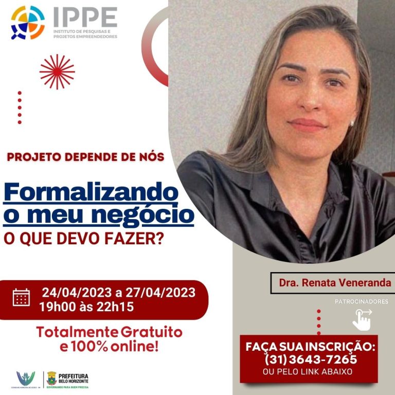 Curso: Formalizando o meu negócio- o que devo fazer?
