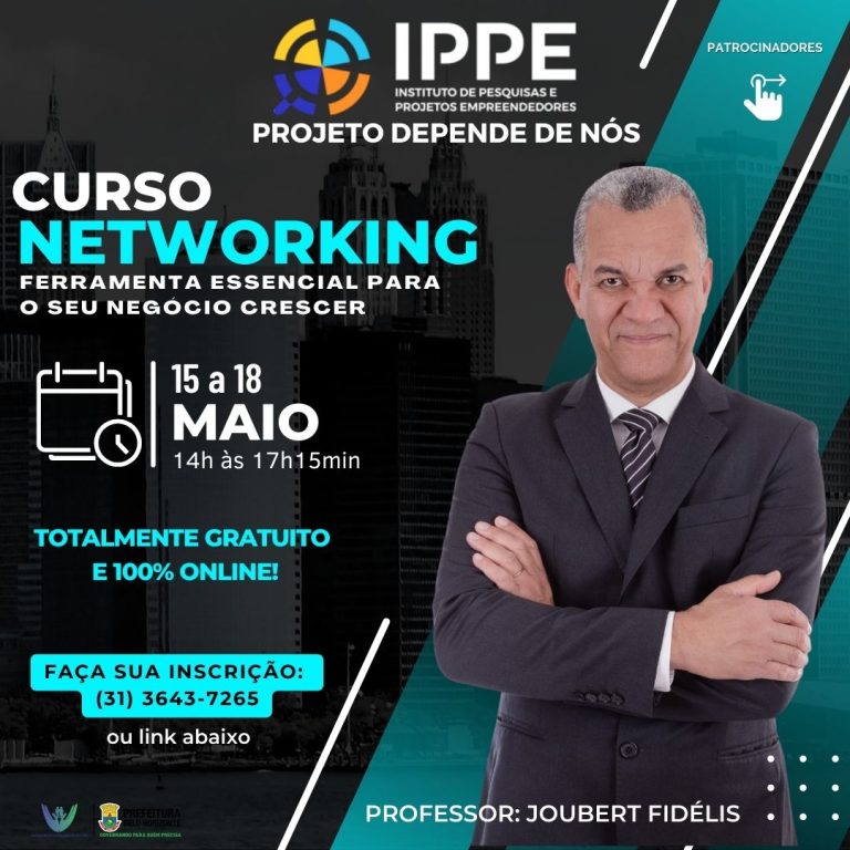 Curso: NETWORKING – Ferramenta essencial para o seu negócio crescer.