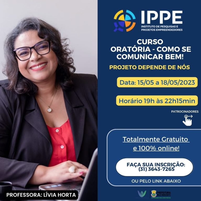 Curso: Oratória – como se comunicar bem!
