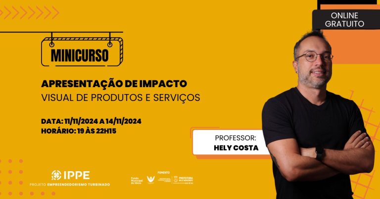 Minicurso Apresentação de impacto visual de produtos e serviços