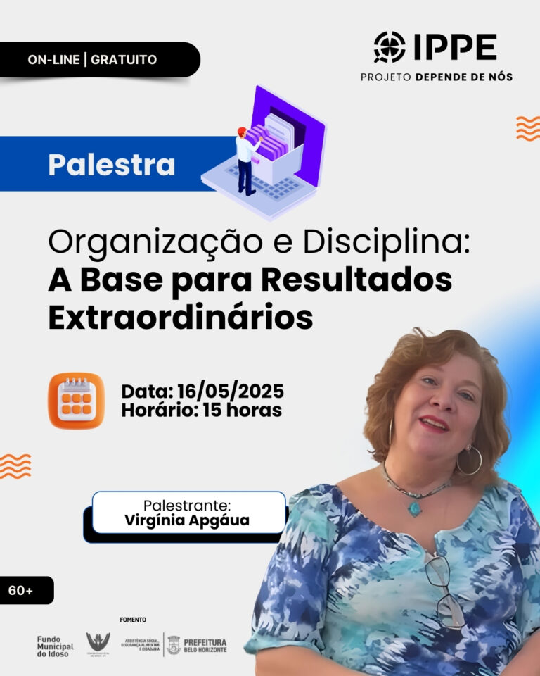 Palestra: Organização e Disciplina: A Base para Resultados