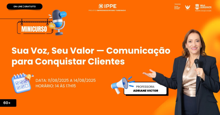 Minicurso: Sua Voz, Seu Valor — Comunicação para Conquistar Clientes