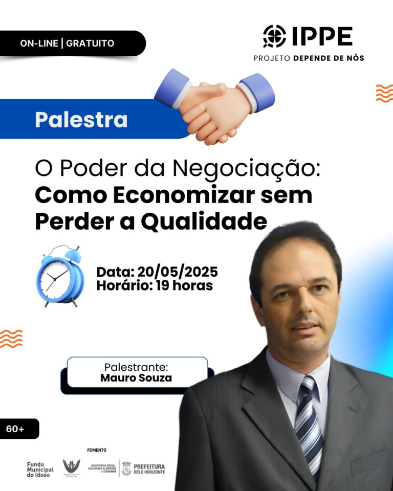 Palestra: O Poder da Negociação: Como Economizar sem Perder a Qualidade