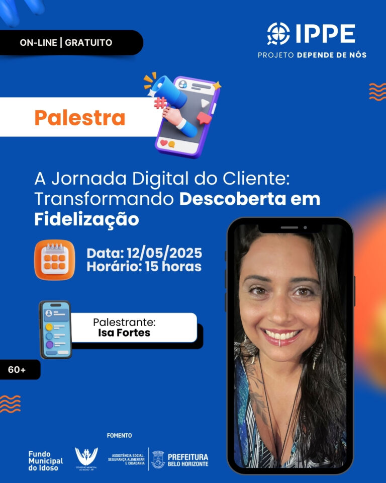 Palestra: A Jornada Digital do Cliente: Transformando Descoberta em Fidelização