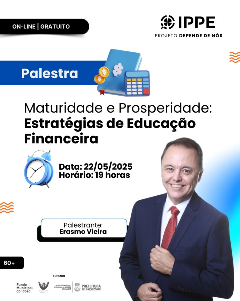 Palestra: Maturidade e Prosperidade: Estratégias de Educação Financeira