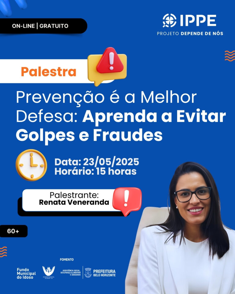 Palestra: Prevenção é a Melhor Defesa: Aprenda a Evitar Golpes e Fraudes