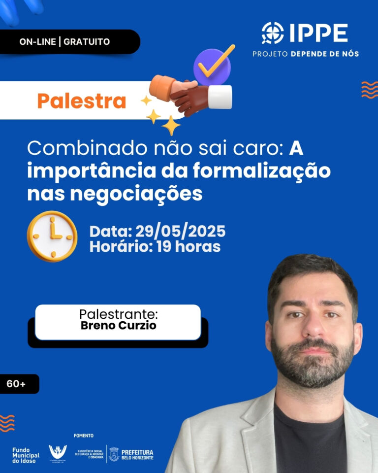 Palestra: Combinado não sai caro: A importância da formalização nas negociações